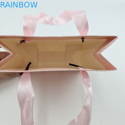 Garantia de qualidade Bolsas de papel personalizadas para compras com impressão de logotipo Bolsa de papel biodegradável