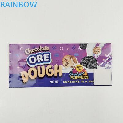 Amigável para o meio ambiente Custom Proof odor e resistente à umidade Kraft papel de volta embalagem selada saco para barra nutricional