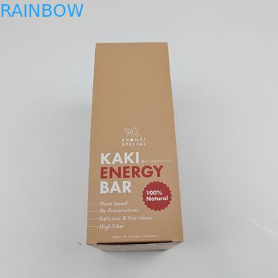 Cartão personalizado dobrável retalhista exibições gomas doces embalagem Caixa de papel