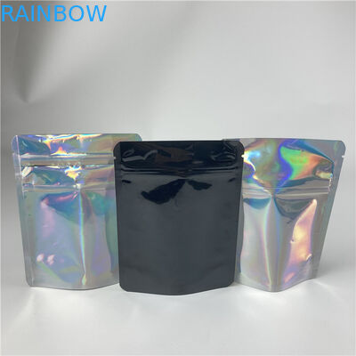 Sacos de impressão digital OEM com fecho personalizado de opções de design e estilo