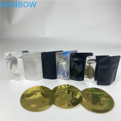 Sacos de impressão digital OEM com fecho personalizado de opções de design e estilo