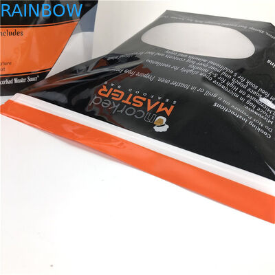 Matt Foil de alumínio Stand Up Pouch Ziplock Gravure Impressão de cor personalizada