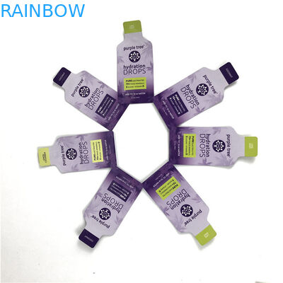 10 Cores Custom Mat Alumínio Folha Stand Up Bolsa Ziplock Doypack Saco Para Alimentos