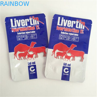 Dimensões personalizadas Design de alumínio laminado folha Mylar sacos Saquetes Embalagem Armazenamento