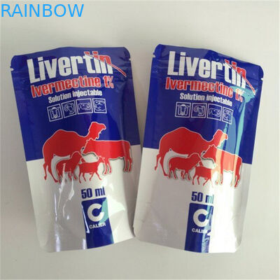 Dimensões personalizadas Design de alumínio laminado folha Mylar sacos Saquetes Embalagem Armazenamento