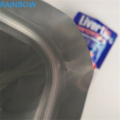 Dimensões personalizadas Design de alumínio laminado folha Mylar sacos Saquetes Embalagem Armazenamento