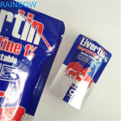 Dimensões personalizadas Design de alumínio laminado folha Mylar sacos Saquetes Embalagem Armazenamento