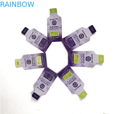 Hot Custom Logo Gloss Finish Dimensões e Desenhos Personalizados Necessidades de Folha de Alumínio Mylar Doypack