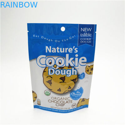 Saco com Zíper Vertical Personalizado com Logotipo Impresso Termoselado para Embalagem de Alimentos Plástica Resealável