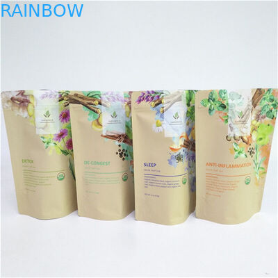 Garantia de Qualidade Promocional Fabricante de Linha de Lágrima Fácil Personalize o Seu Próprio Logotipo Bolsa de Papel Kraft