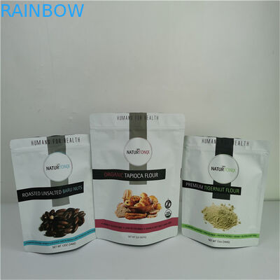 Embalagem de armazenamento lisa Bolsa de papel plástico para pó