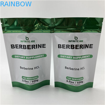 Varejo de embalagem de garantia de qualidade Bolsas de papel de alumínio Mylar com entalhe