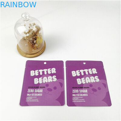 Aceita até 10 cores Disponível Saco de embalagem Mylar Sachet de alta qualidade