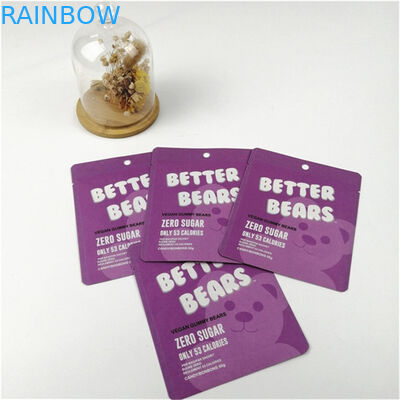 Aceita até 10 cores Disponível Saco de embalagem Mylar Sachet de alta qualidade