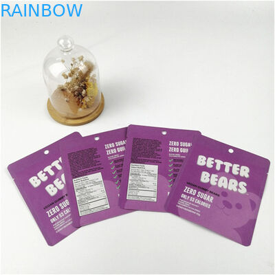 Aceita até 10 cores Disponível Saco de embalagem Mylar Sachet de alta qualidade