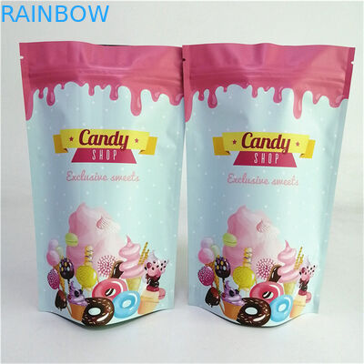 Amigável ao ambiente plástico Mylar de alumínio de papelão de aço inoxidável Saco de fecho à prova de odor personalizado Impresso