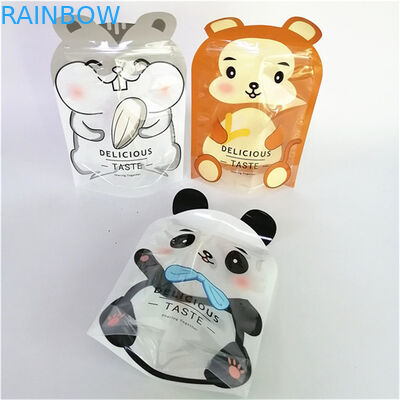 Saco Stand Up Personalizado de Folha de Alumínio Fosco Impermeável para Embalagem de Snacks de Grau Alimentício