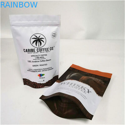 Impressão colorida Matt Finish Dimensão e design personalizados Necessidades de folha de alumínio Mylar Doypack