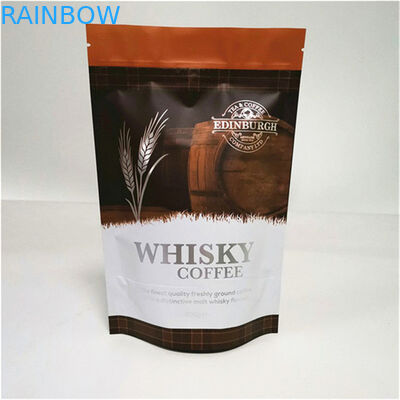 Impressão colorida Matt Finish Dimensão e design personalizados Necessidades de folha de alumínio Mylar Doypack