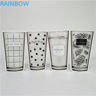 Dimensão e design personalizados Necessidades Stand Up Pouch With Zipper Matt Finish Aluminum Foil Mylar Doypack