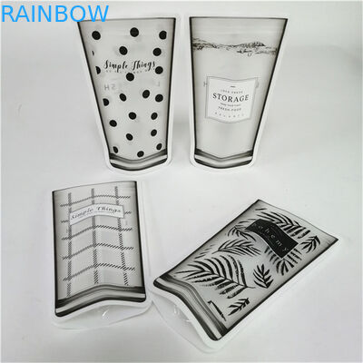 Dimensão e design personalizados Necessidades Stand Up Pouch With Zipper Matt Finish Aluminum Foil Mylar Doypack