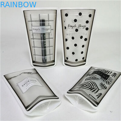 Dimensão e design personalizados Necessidades Stand Up Pouch With Zipper Matt Finish Aluminum Foil Mylar Doypack