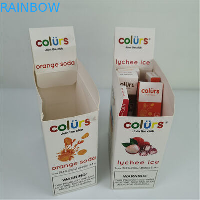 Hot Custom Logo Tear Away Display Box Cartão PDQ Counter Corrugated Display Boxes