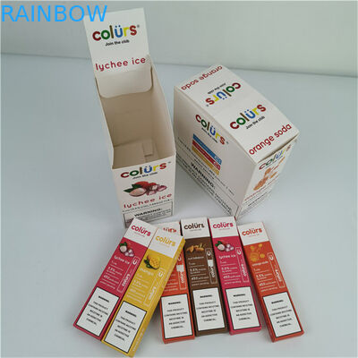 Hot Custom Logo Tear Away Display Box Cartão PDQ Counter Corrugated Display Boxes