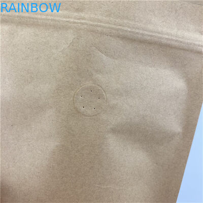 Dimensões e necessidades de design personalizadas Impressão colorida Papel Kraft Sacos de embalagem de alimentos