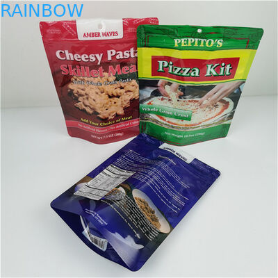 Best Selling Eco Friendly Armazenamento Logotipo personalizado Impresso Stand Up Zipper Pouch Plástico recolocável