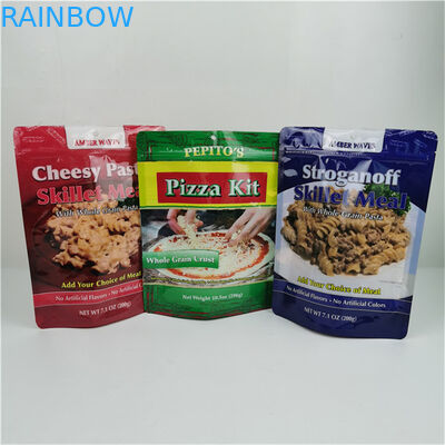 Best Selling Eco Friendly Armazenamento Logotipo personalizado Impresso Stand Up Zipper Pouch Plástico recolocável