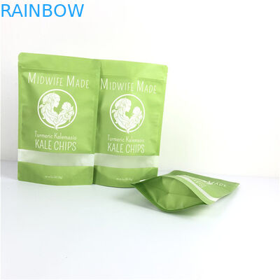 Embalagem de alimentos Impressão gravura Mylar Doypack com janela Eco-friendly e personalizado