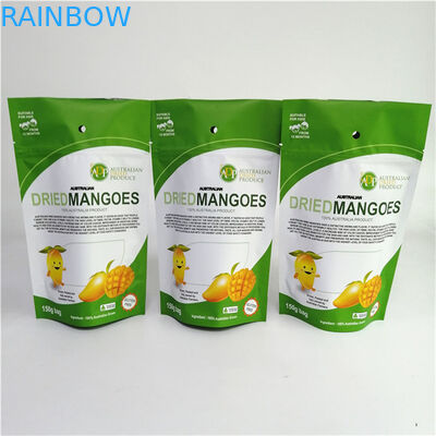 Saquetes Mylar de folha de alumínio laminada MOPP/VMPET/PE para embalagens alimentares