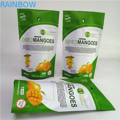 Saquetes Mylar de folha de alumínio laminada MOPP/VMPET/PE para embalagens alimentares