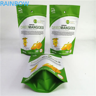 Saquetes Mylar de folha de alumínio laminada MOPP/VMPET/PE para embalagens alimentares