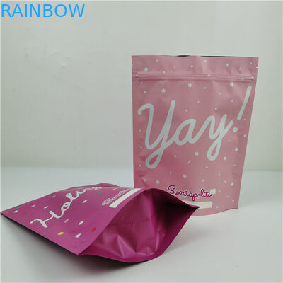 Até 10 cores Stand Up pouch com gravura de fecho/ Digital Printed Packaging pouch