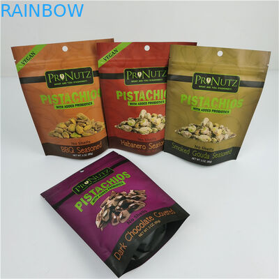 Saquetes Mylar de folha de alumínio laminada Espessura personalizada Tamanho / Design