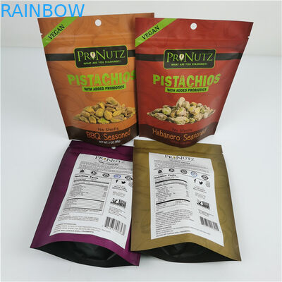 Saquetes Mylar de folha de alumínio laminada Espessura personalizada Tamanho / Design