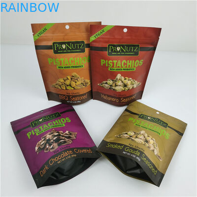 Saquetes Mylar de folha de alumínio laminada Espessura personalizada Tamanho / Design