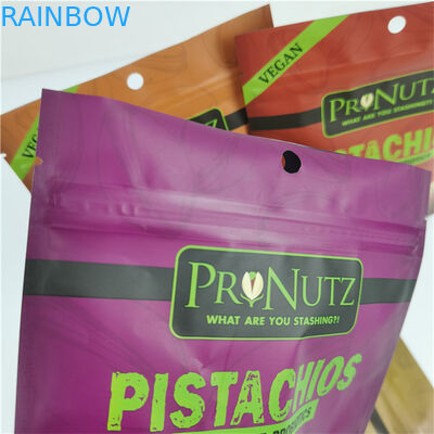 Saquetes Mylar de folha de alumínio laminada Espessura personalizada Tamanho / Design