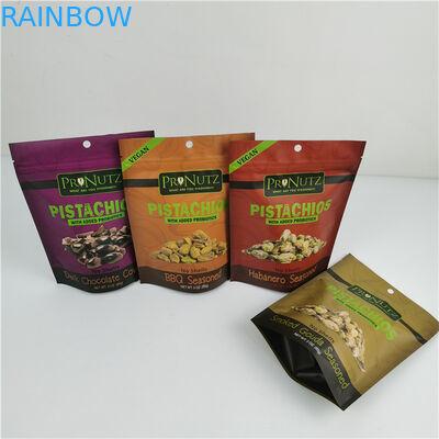 Saquetes Mylar de folha de alumínio laminada Espessura personalizada Tamanho / Design