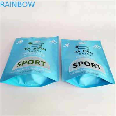 Matt Proof Leak Finish Mylar Doypack com Janela Personalizado Dimensões e Necessidades de Design