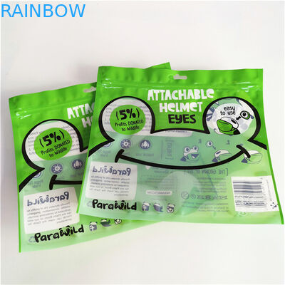 Embalagem plana de três lados selada e à prova de umidade, de plástico