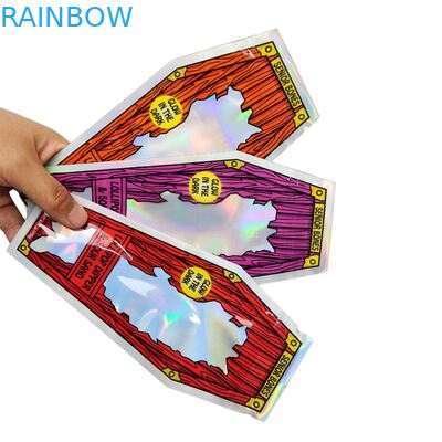 Folha de Tabaco  Doce Biscoito Goma Flor Seca Erva Folha Grabba Sacos Mylar Die Cut 3,5g