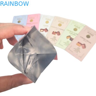 Impressão Personalizada Reciclável Pequena Embalagem de Alimentos Selável ao Calor Espessa Colorida Saco de Nozes de Alimentos Embalagem de Biscoitos Sacos de Lanches Embalagem