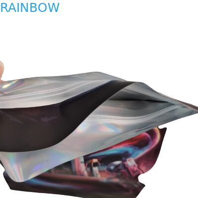 Sacos Mylar de forma irregular para gomas de biscoito Tabaco Saco de plástico PET com sacos de fecho à prova de crianças