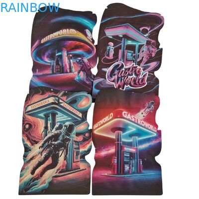 Sacos Mylar de forma irregular para gomas de biscoito Tabaco Saco de plástico PET com sacos de fecho à prova de crianças