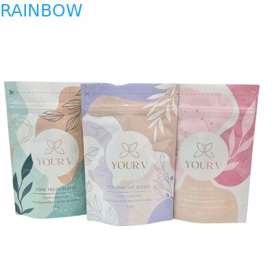 Sacos de Mylar Biodegradáveis Personalizados para Sais de Banho 4OZ 5OZ Stand Up Pouch