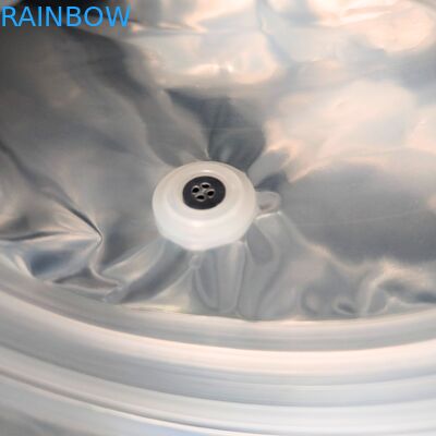 Saco de grãos de café com fecho de cadeado com válvula