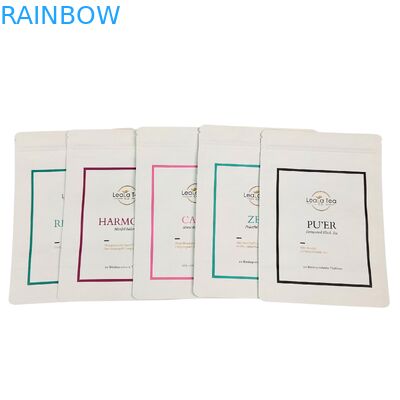 Saco Ziplock Stand Up com Impressão Personalizada para Sais de Banho